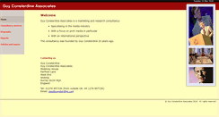 Desktop Screenshot of consterdine.com